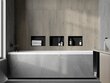 Mexen X-Wall-NR įleidžiama sieninė lentyna, 30x20 cm, Black kaina ir informacija | Vonios kambario aksesuarai | pigu.lt