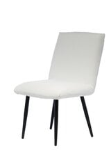 Набор из 2 обеденных стульев Element Amanda, белый цена и информация | Стулья для кухни и столовой | pigu.lt