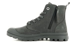 Laisvalaikio batai vyrams Palladium Pampa HI ZIP NBK, pilki kaina ir informacija | Kedai vyrams | pigu.lt