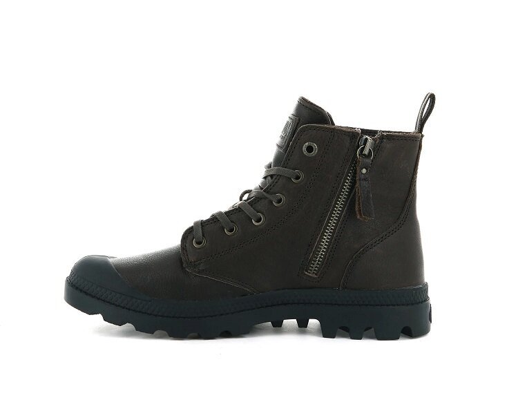 Laisvalaikio batai vyrams Palladium Pampa ZIP LTH ESS, rudi цена и информация | Kedai vyrams | pigu.lt