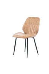 2-jų valgomojo kėdžių komplektas Element Sarah Designer chair, Ruda kaina ir informacija | Virtuvės ir valgomojo kėdės | pigu.lt