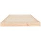 vidaXL Lovos rėmas, 90x200cm, pušies medienos masyvas kaina ir informacija | Lovos | pigu.lt