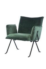 Кресло для гостиной с подставкой для ног Element Melissa Дизайнерское кресло, Зеленое цена и информация | Кресла в гостиную | pigu.lt