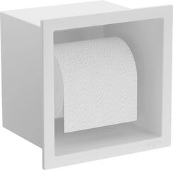 Mexen X-Wall-P potinkinis tualetinio popieriaus laikiklis, White цена и информация | Аксессуары для ванной комнаты | pigu.lt