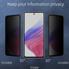 Защитное стекло Rock'it Anti-Spy 5D/9H для Samsung Galaxy A53 цена и информация | Защитные пленки для телефонов | pigu.lt