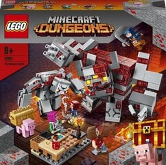 21163 LEGO® Minecraft Raudonojo akmens mūšis kaina ir informacija | Konstruktoriai ir kaladėlės | pigu.lt