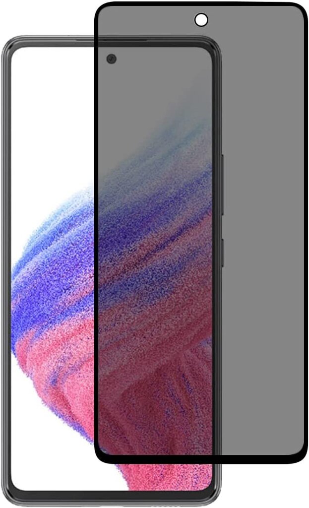 Rock'it Anti-Spy 5D/9H full cover glass Samsung Galaxy A52/A52s/A52 5G kaina ir informacija | Apsauginės plėvelės telefonams | pigu.lt