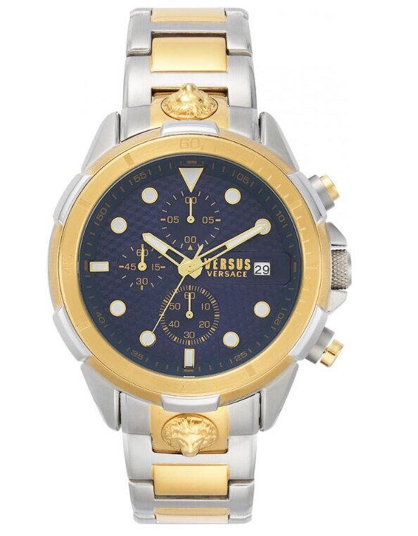Vyriškas laikrodis Versus by Versace 6E Arrondissement, auksinė kaina ir informacija | Vyriški laikrodžiai | pigu.lt