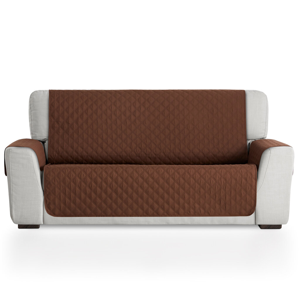 Bestcovers stora vienpusė sofos apsauga 200x195cm, rudos spalvos kaina ir informacija | Baldų užvalkalai | pigu.lt