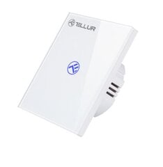 Tellur Smart WiFi Switch, SS1N, 1 Port, 1800W цена и информация | Маршрутизаторы (роутеры) | pigu.lt