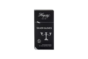 Hagerty Silver Gloves средство по уходу за столовым серебром, столовыми приборами и предметами декора. цена и информация | Очистители | pigu.lt