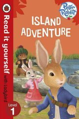 Peter Rabbit: Island Adventure - Read it yourself with Ladybird: Level 1, Level 1 kaina ir informacija | Knygos mažiesiems | pigu.lt