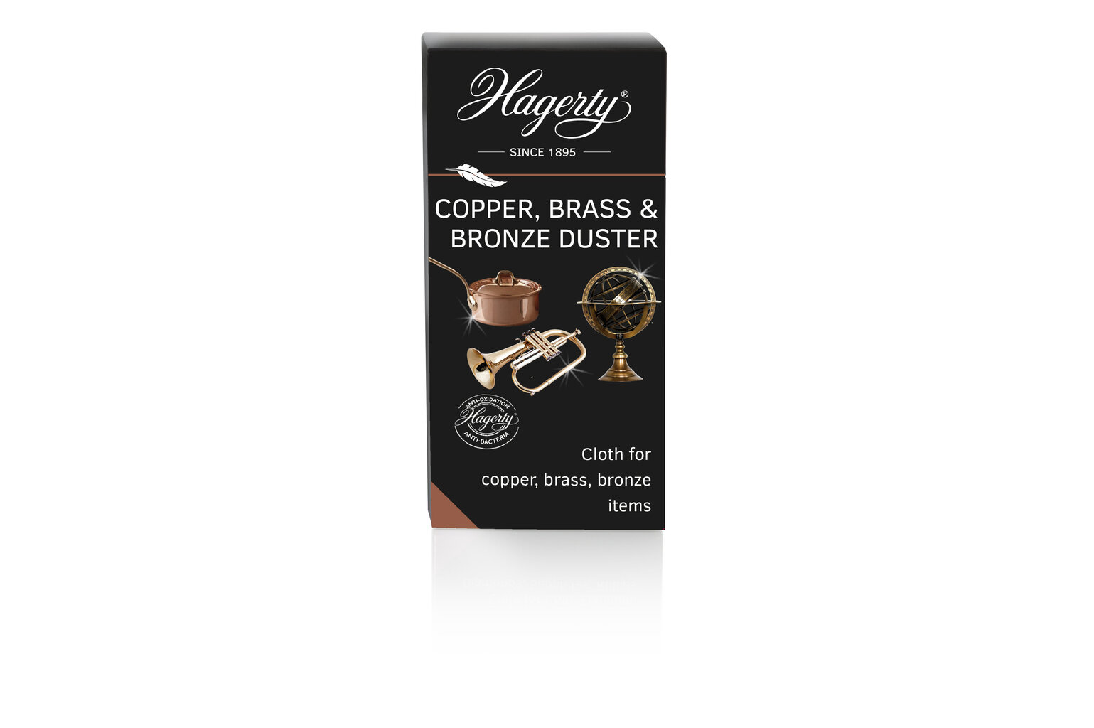 Hagerty Copper, Brass & Bronze Duster dekoratyvinių elementų priežiūra kaina ir informacija | Valikliai | pigu.lt