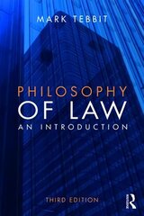 Philosophy of Law: An Introduction 3rd edition цена и информация | Книги по экономике | pigu.lt