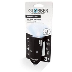 LED Švieselė ir skambutis Globber, juoda kaina ir informacija | Paspirtukai | pigu.lt