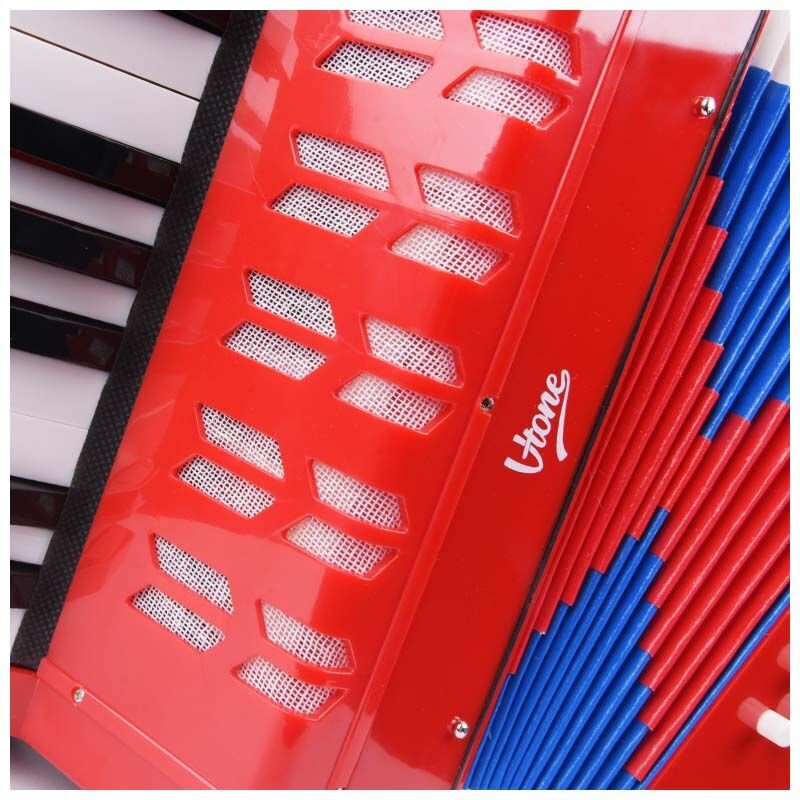 Vaikiškas akordeonas V-TONE ZENEK, raudonas kaina ir informacija | Klavišiniai muzikos instrumentai | pigu.lt