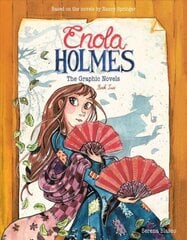 Enola Holmes: The Graphic Novels: The Case of the Peculiar Pink Fan, The Case of the Cryptic Crinoline, and The Case of Baker Street Station kaina ir informacija | Knygos paaugliams ir jaunimui | pigu.lt
