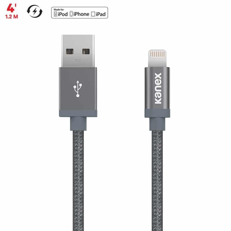 Kanex MiColor Premium Lightning - USB, 1,2 m kaina ir informacija | Laidai telefonams | pigu.lt