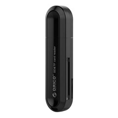 Orico CRS21-BK TF|SD memory card reader, USB 3.0, up to 2TB (black) цена и информация | Адаптеры, USB-разветвители | pigu.lt