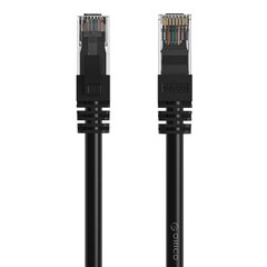 Orico RJ45 Cat.6 Round Ethernet Network Cable 2 м (Black) цена и информация | Кабели и провода | pigu.lt