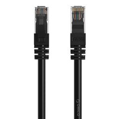 Orico RJ45 Cat.6 Round Ethernet Network Cable 20 м (Black) цена и информация | Кабели и провода | pigu.lt