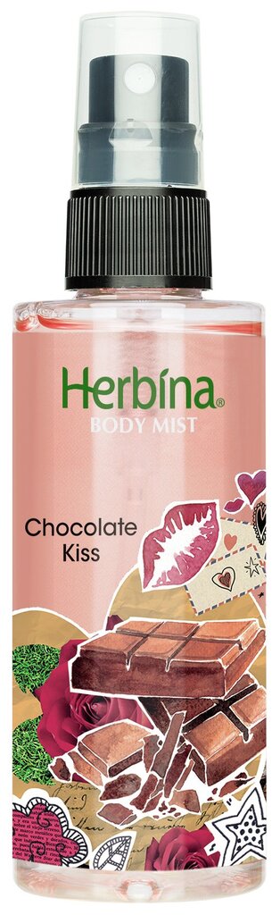 Kūno purškiklis Herbina Chocolate Kiss moterims 100 ml   цена и информация | Parfumuota kosmetika moterims | pigu.lt