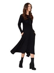 Вязаное платье-миди "Vanda Black" Lega цена и информация | Платья | pigu.lt