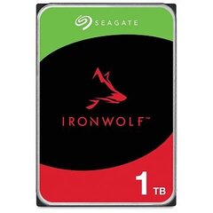 Seagate IronWolf, 1TB (ST1000VN008) kaina ir informacija | Vidiniai kietieji diskai (HDD, SSD, Hybrid) | pigu.lt