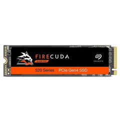 Seagate FireCuda 520, 500GB kaina ir informacija | Vidiniai kietieji diskai (HDD, SSD, Hybrid) | pigu.lt