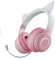 Cat Ears Pink цена и информация | Наушники | pigu.lt