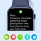 S-Watch 8 Black kaina ir informacija | Išmanieji laikrodžiai (smartwatch) | pigu.lt