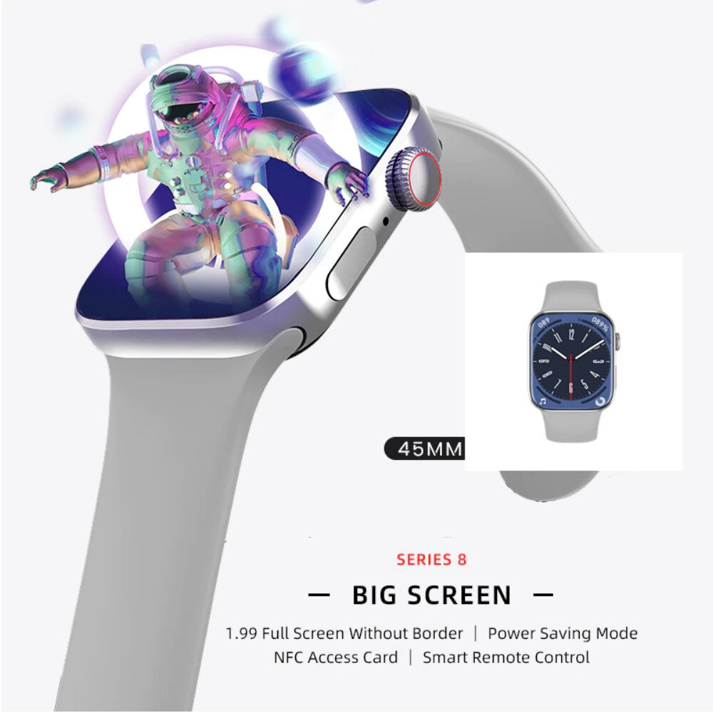 S-Watch 8 Blue kaina ir informacija | Išmanieji laikrodžiai (smartwatch) | pigu.lt