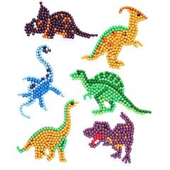 Алмазные мозаичные наклейки-динозавры 5D, 6 шт. цена и информация | Алмазная мозаика | pigu.lt