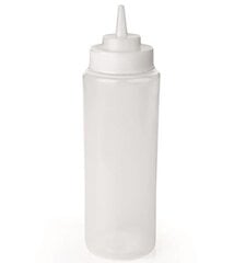 Minkštas butelis pagardų dozavimui, baltas, 0,95l kaina ir informacija | Virtuvės įrankiai | pigu.lt