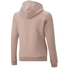 Vaikiškas džemperis Puma ESS Logo Hoodie FL smėlio spalvos 587031 47 kaina ir informacija | Puma Drabužiai mergaitėms | pigu.lt