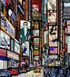 Fototapetai - Times Square, 225x250 cm цена и информация | Fototapetai | pigu.lt