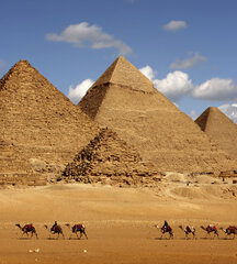 Fototapetai Egipto piramidės, 225x250 cm kaina ir informacija | Fototapetai | pigu.lt