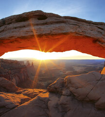 Fototapetai - Mesa Arch, 225x250 cm kaina ir informacija | Fototapetai | pigu.lt