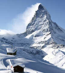 Fototapetai - Matterhorn, 225x250 cm kaina ir informacija | Fototapetai | pigu.lt