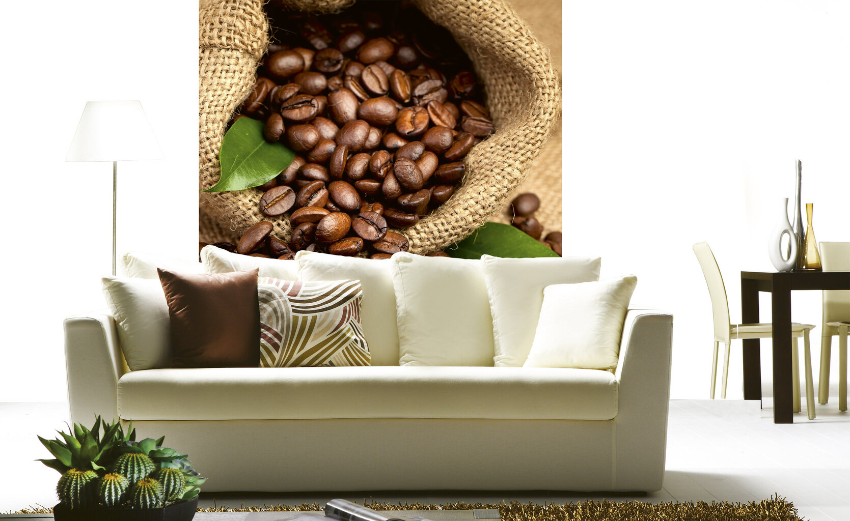 Fototapetai - Kavos pupelės 225x250 cm kaina ir informacija | Fototapetai | pigu.lt