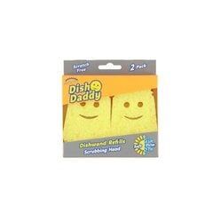 Губки Scrub Daddy Dish 2 шт цена и информация | Инвентарь для уборки и принадлежности | pigu.lt