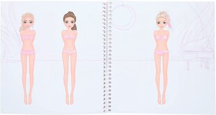 Книжка-раскраска TopModel Ballet Dress Me Up с наклейками, 12125 цена и информация | Книжки - раскраски | pigu.lt