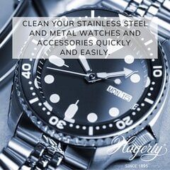 Hagerty Stainless Steel Watch Cloth laikrodžių ir aksesuarų priežiūros priemonė kaina ir informacija | Valikliai | pigu.lt