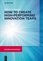 How to create high-performing innovation teams kaina ir informacija | Ekonomikos knygos | pigu.lt