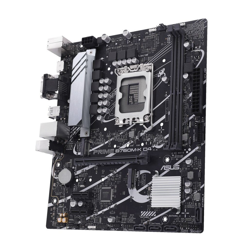 Asus PRIME B760M-K D4, Micro ATX, LGA1700, DDR4 kaina ir informacija | Pagrindinės plokštės | pigu.lt