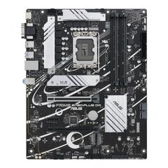 Asus PRIME B760-PLUS D4, ATX, LGA1700, DDR4 kaina ir informacija | Pagrindinės plokštės | pigu.lt