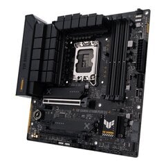 Asus TUF GAMING B760M-PLUS D4, Micro ATX, LGA1700, DDR4 kaina ir informacija | Pagrindinės plokštės | pigu.lt