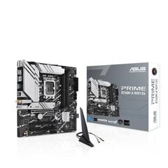 Asus PRIME B760M-A WIFI D4, Micro ATX, LGA1700, DDR4 kaina ir informacija | Pagrindinės plokštės | pigu.lt