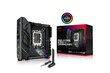 Asus ROG STRIX B760-I GAMING WIFI, Mini ITX, LGA1700, DDR5 цена и информация | Pagrindinės plokštės | pigu.lt