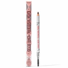 Antakių pieštukas Benefit Gimme Brow+, 4.5 Neutral Deep Brown, 1,19 g kaina ir informacija | Antakių dažai, pieštukai | pigu.lt